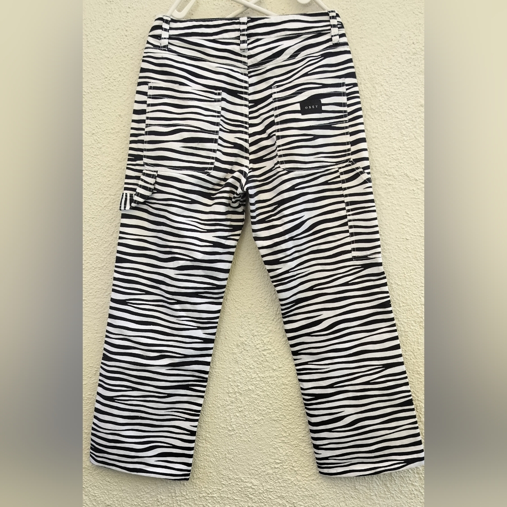 Zebra Print Pants